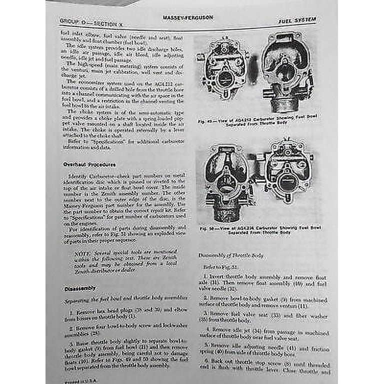 Massey Ferguson 180 Tractor Parts Manual Catalog Massey Ferguson 180 Tractor Parts Manual Catalog