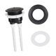 thumbnail image 5 of Botón de descarga de inodoro de doble pulsación, botón de descarga de inodoro con diámetro de , botones de tanque para baño Negro, 5 of 9