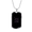 Military Chain (Gold), variant on Zodiac Gemini Zodiac Dog Tag Necklace Stainless Steel 24" Chain Silver Tone or Gold Tone