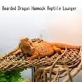 thumbnail image 4 of Lizard Hammock, Lightweight Lizard Corner Hammock Triangle Space Utilization Grass Fiber Climbing Space  for Pet Shop, 4 of 7