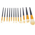 thumbnail image 1 of Makeup Brushes Set, Dense Bristle Soft Bristle Complete Set Makeup Tool Synthetic Fiber Hair Cosmetic Brushes Set With Storage Bag For Makeup Beginner For Home, 1 of 8