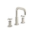 thumbnail image 7 of kohler k-t14428-3-bgd purist deck-mount high-flow bath faucet trim with cross handles, valve not included, vibrant moderne brushed gold, 7 of 7