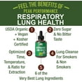 thumbnail image 2 of USDA Organic Lung Detox For Smokers And Non Smokers with 6 Top Ingredients. Mullein Leaf, Marshmallow Root, Calendula. Lungs Cleanse For Better Respiratory Health. Liquid Drops Tincture Supplement, 2 of 7