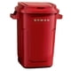 thumbnail image 5 of Cubo de basura de 28 L con tapa para el hogar, ideal para dormitorio, oficina y sala de estar. Rojo, 5 of 8