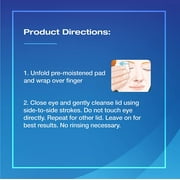 OCuSOFT Plus Eyelid Cleanser Pads 30 Each (Pack of 4)