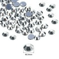 thumbnail image 2 of Uxcell 2880 Pcs Hotfix Rhinestones Flatback Crystal Gems SS10 2.9mm Silver, 2 of 5