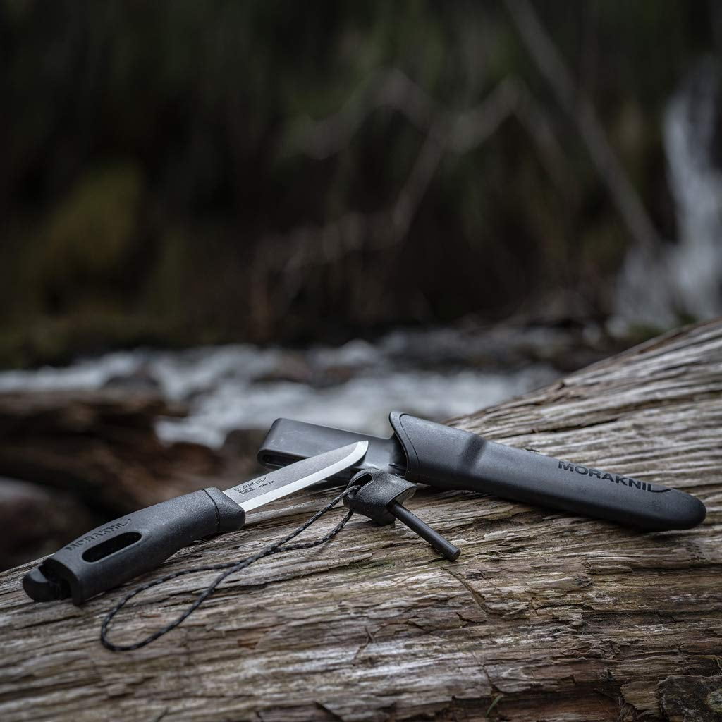 Morakniv 118559 Companion Spark Knife - Black
