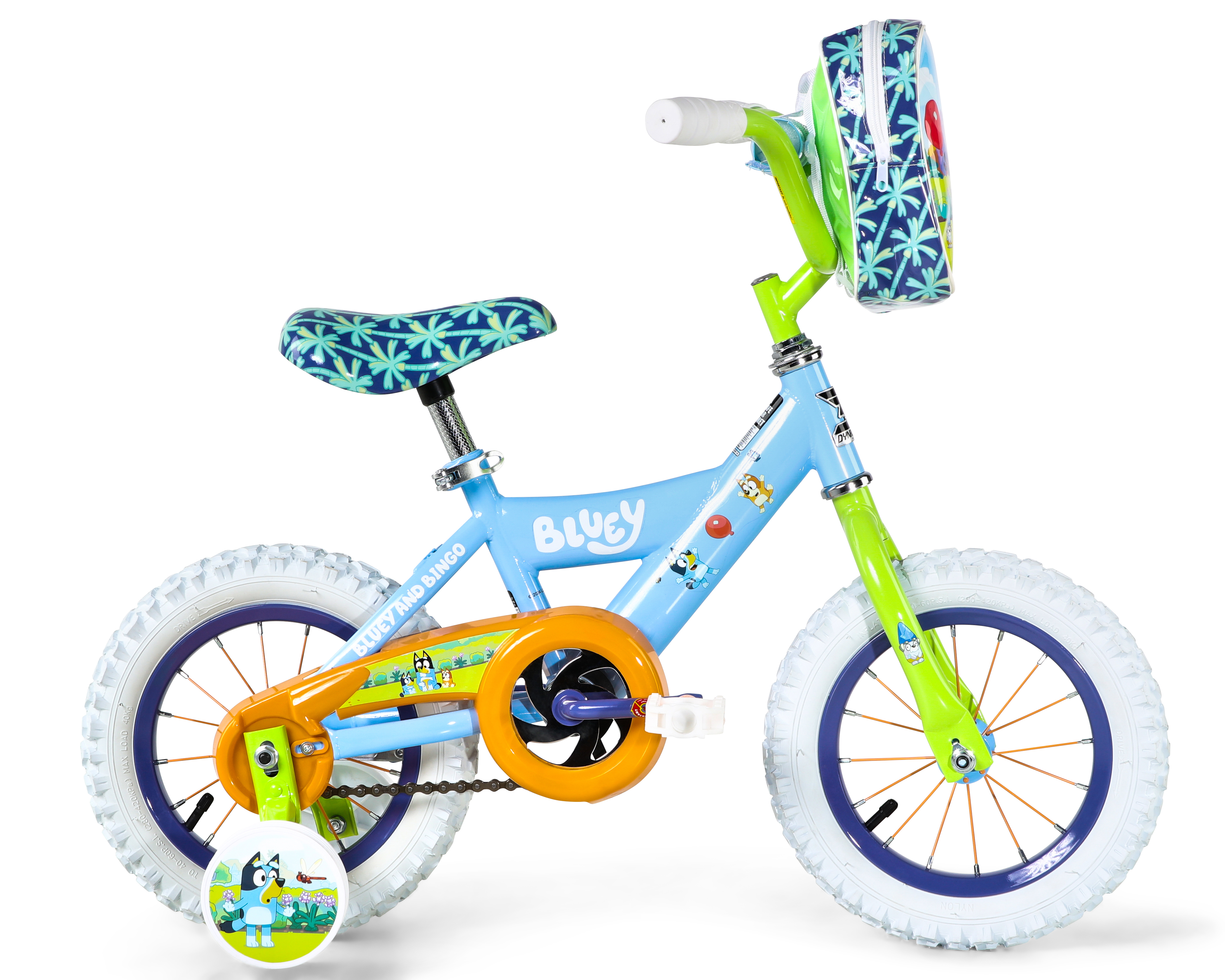 Dynacraft Bluey 12 Inch Girls Bike with Training Wheels photo 7