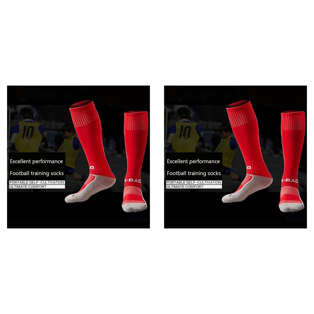 2pcs Children Boys Girl Football Socks 