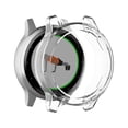 thumbnail image 3 of Langgg Watch Cover Wrist Smart Watch Case Sport Protector, Transparent White, Replacement for Vivoactive 4/Garmin Active, 3 of 8