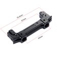 thumbnail image 4 of 1/10 RC Metal Bumper Mount Plate For Axial (SCX10II 90046), 4 of 10