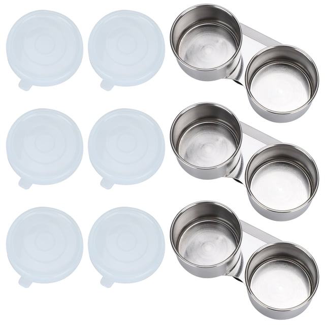 Herramientas De Pintura Al óleo, Taza Liviana De Paleta Al óleo De 3 Piezas, Suministros De Arte Escolar De Acero Inoxidable, Pintura Para Estudiantes Tonificantes