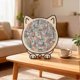 thumbnail image 3 of 135pcs Irregular Morandi-Colored Cat Shaped Wooden Jigsaw Puzzle Unique Animal Shape Wooden Puzzles for Adults Kids Holiday Birthday Present Idea, 3 of 5