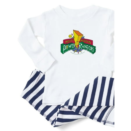 

CafePress - Mighty Morphin Power Rangers Logo - Toddler Long Sleeve Pajama set