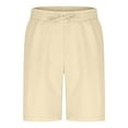 thumbnail image 6 of Mens Casual Shorts Elastic Waist Drawstring Summer Athletic Shorts with Pockets 2025, 6 of 7