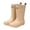 Beige, variant on JTieacloth Lightweight Kids Rain Boots Boys Girls Outdoor Adventure Waterproof Rain Shoes,Sizes 12