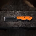 thumbnail image 6 of CRKT Razel Everyday Carry Fixed Blade Knife with Sheath: D2 Steel Plain Edge Blade, Orange G10 Handle, Molded Sheath, 4037ER, 6 of 6