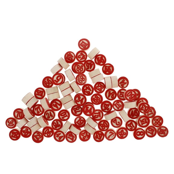 90 Pcs Digital Game Chess Number Chess 1.80X1.80X1.00CM