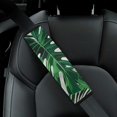 thumbnail image 4 of WYYP Palm Leaf Car Seat Belt Cover Protects Neck and Shoulder from Rubbing 1Pcs, 4 of 5