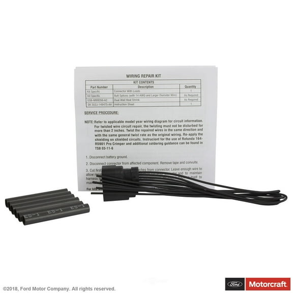 Motorcraft WPT-1329 Seat Belt Retractor Connector Fits select: 2015-2023 FORD F150, 2014-2023 FORD EXPLORER