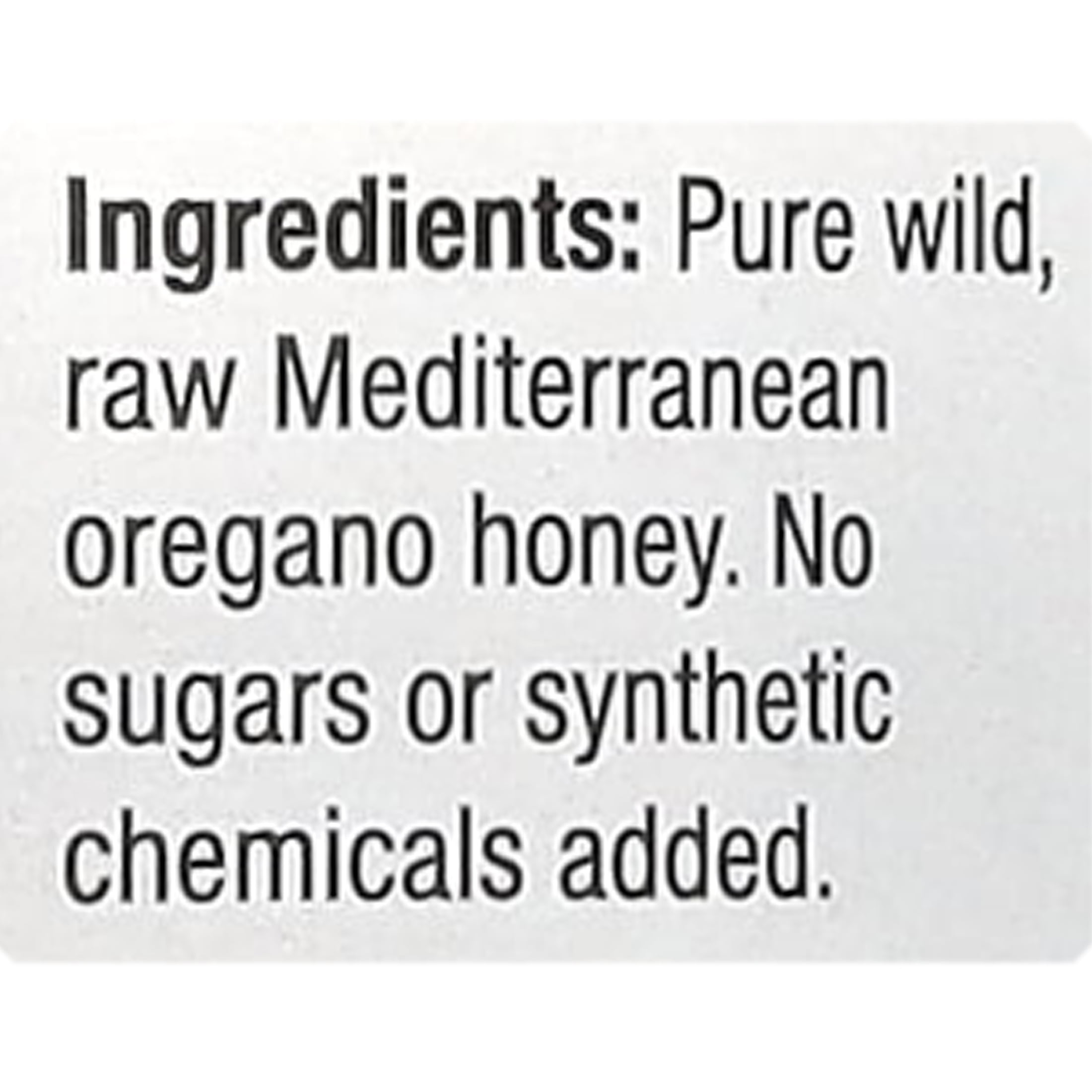 North American Herb & Spice Raw & Wild Oregano Honey, 10 oz (283 g)