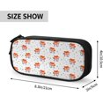 thumbnail image 4 of Blossom Petals Spring Season Florets Pencil Case, Large Capacity Large Pouch Pen Holder, 4 of 4