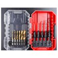 thumbnail image 4 of Tapping drill bit countersink woodworking drill tap 12-piece set, 4 of 5
