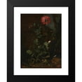 thumbnail image 2 of Otto Marseus van Schrieck 19x24 Black Modern Framed Museum Art Print Titled - Still Life with Poppy, Insects, and Reptiles (ca. 1670), 2 of 5