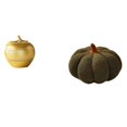 thumbnail image 1 of Escultura de frutas,Figura decorativa de fruta para decoración del hogar,Escultura de estatua decorativa de resina,Almohadas de calabaza de Halloween,Almohadas de calabaza de Halloween, 1 of 8