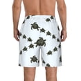 thumbnail image 3 of Naloa Sea Turtle Men's Beach Shorts, Surfing shorts, Swim trunks, Quick Dry Swim Trunks for Surfing Beach Fun - X-Large, 3 of 9