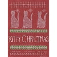 thumbnail image 2 of Shamp, Cindy 19x24 Gold Ornate Wood Framed with Double Matting Museum Art Print Titled - Kitty Christmas, 2 of 4