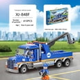 thumbnail image 1 of Amyove City Engineering Vehicle Building Blocks Kids Small Particle Assembly Building Bricks Car Model Toys For Boys Gifts, 1 of 9