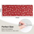 thumbnail image 5 of Red Christmas Snowflake Pattern Kitchen Rug Mat,Kitchen Runner Rugs Non Skid Washable,Decorative Kitchen Floor Mats for Kitchen,Sink,Laundry,17"X47", 5 of 5