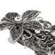 thumbnail image 3 of Pinza de cabellero plateada, pasador de cabellero con de flores, de flores, portátil, , elegante, duradero, para damas, hermanas, niñas, Hugo pinza de pelo de las mujeres, 3 of 9