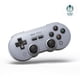 thumbnail image 1 of Controlador Bluetooth 8BitDo SN30 Pro Hall Effect gris, 1 of 3