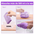 thumbnail image 5 of Toallas De Cabello De Microfibra Labg Gorro Turbante 3pcs Multicolor, 5 of 5