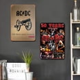 thumbnail image 4 of Chapa ACDC Metal Retro Pintura Hierro Rectangular Del 30x40cm 2 Uds., 4 of 9