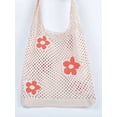 thumbnail image 4 of Sac en Filet pour Achats de Fleurs, Rangement de Fruits, Sacs à Main Écologiques (Kaki), 4 of 9