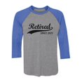 thumbnail image 1 of Tstars Mens Retirement Gifts Retirement Shirt Retired Since 2021 Tshirt Retired T-shirt Funny Humor Novelty Retired Tee 3-4 Sleeve Baseball Jersey Shirt, 1 of 4