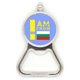 thumbnail image 1 of Soy de Bulgaria Acero inoxidable Metal cerveza tapa sacacorchos, 1 of 3