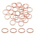 thumbnail image 1 of 75 Pack M16 Flat Washer Copper Washer Sealing Rings, 16mm ID 20mm OD 2mm Thick, 1 of 6