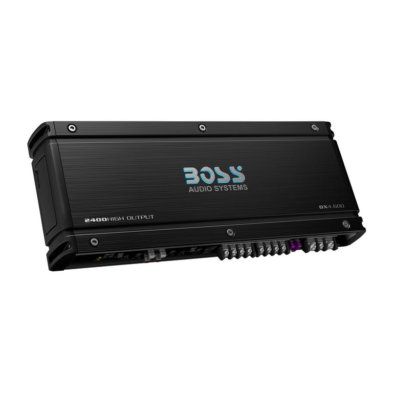 BOSS Audio Systems OX4.600 2400 W 4 Chann Car Amplifier - Walmart.com