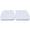 Light Ashy*2, variant on Non Slip Dining Chair Cushions with Ties, Thickened Seat Cushion for Kitchen Chairs, Breathable Pads for Home, Pressure Relief for Elderly, Chair Seat Cushions, Seat Cushion *1