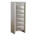 thumbnail image 2 of Glory Furniture Marilla 7-Drawers Bedroom Lingerie Chest in Silver Champagne, 2 of 8