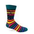 thumbnail image 2 of Fabdaz I'm Too Sexy For My Hair That's Why It's Not There Funny Novelty Socks for Men - 1 Pair, 1 Size Fits Most, 2 of 5