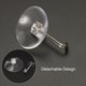 thumbnail image 5 of Ventosa con Desmontable Metal Ganchos 50mmx20mm Pared Colgador para Vidrio Ventana Puerta Hogar Cocina Baño, Transparente PVC, Paquete de 20 Unique Bargains ganchos de utilidad, 5 of 6