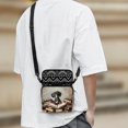 thumbnail image 3 of Eheartsgir Dachshund Reading Books Crossbody Bag, Lightweight Polyester Sling Satchel for Running Shopping and Daily Use, 3 of 7