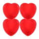 thumbnail image 5 of 4 moldes para pasteles de silicona con forma de corazón para hornear, mini moldes para pasteles antiadherentes en forma de corazón para el día de San Valentín, horno, microondas, freidora y congelador, 5 of 5