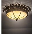 thumbnail image 6 of Meyda Tiffany 142491 Crowne 4 Light 28" Wide Semi-Flush Bowl Ceiling Fixture - Cajun Spice, 6 of 6