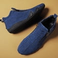 thumbnail image 5 of NOKIO Casual Ankle B𝗈𝗈𝑡𝑠 for Men Side Zipper High Top L𝗈afers Lightweight Non-S𝗅ip Che𝗅sea Shoes Breathable Wide Width Sneakers Comfortable Fashion Outdoor Footwear, 5 of 7